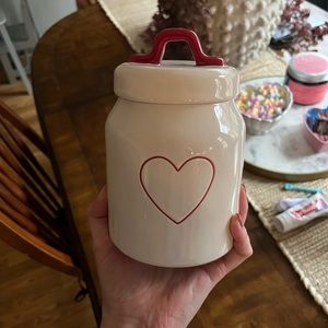 COPY - Rae Dunn heart canister
